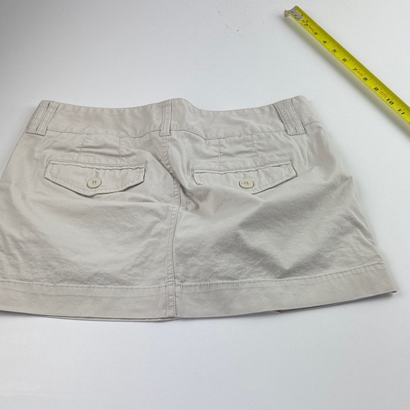 Jacob Connexion Stretch Women's Cream Mini Skirts - Picture 10 of 11